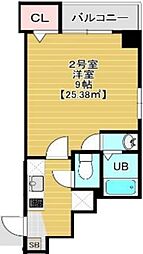Bloom南千住 ワンルームの間取図画像