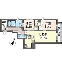 メゾン・ド・フォレナ 00103 ｜ 東京都大田区東嶺町10（賃貸マンション2LDK・1階・65.18㎡） その2