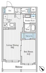 モクシオン大阪ベイ 2階