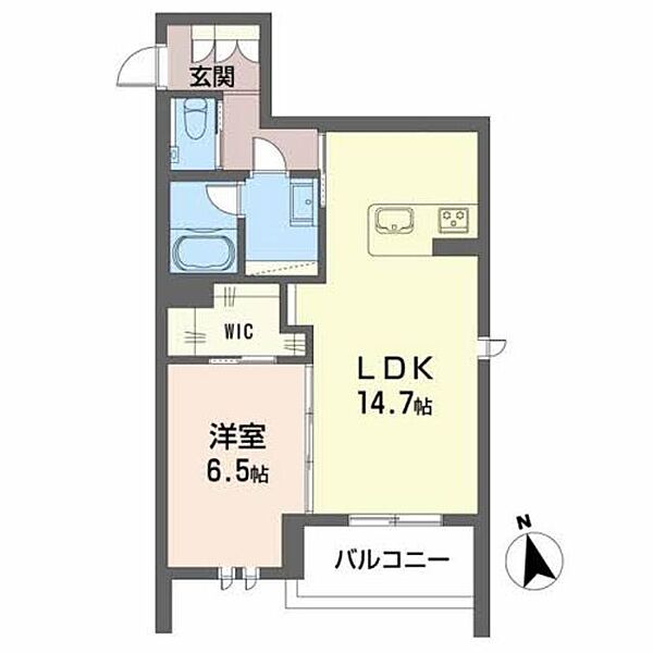 シャーメゾンプレミアス大津 A0302｜熊本県菊池郡大津町大字室(賃貸マンション1LDK・3階・51.09㎡)の写真 その2