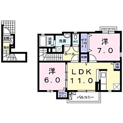 フォーリストベル　プラス 2階