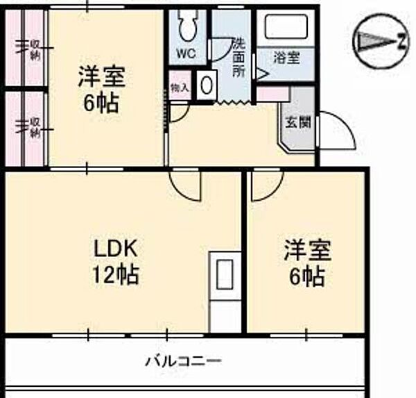 画像2:間取図