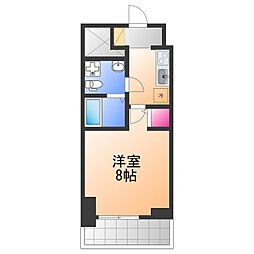 Racine宿院 1Kの間取図画像