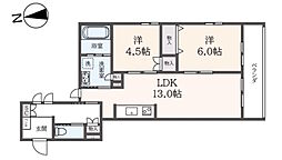 （シニア限定）へーベルヴィレッジときわ台〜Ｓｅｒｅｎｉｔｙ 1階2LDKの間取り