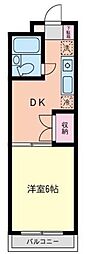 タプラ文京 1DKの間取図画像