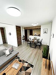 近鉄大阪線 今里駅 徒歩8分の賃貸アパート 1階3LDKのリビング/ダイニング