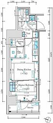PARKLUXE神田 1DKの間取図画像