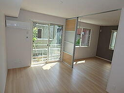 JR総武線 市川駅 徒歩23分の賃貸アパート 1階2LDKのリビング/ダイニング