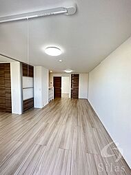 JR阪和線 鶴ケ丘駅 徒歩5分の賃貸アパート 3階2LDKのリビング/ダイニング