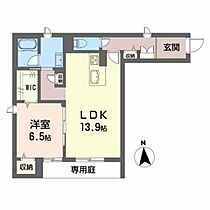 シャーメゾン　ラヴニーナ　セカンド A0103 ｜ 長崎県西彼杵郡時津町浜田郷776-11、776-5（賃貸アパート1LDK・1階・57.01㎡） その2