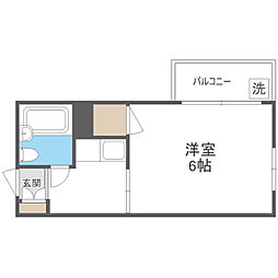 間取図画像 1K