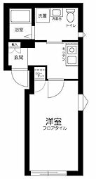 ＧＬＩＣＩＯＮ竹ノ塚 5階1Kの間取り