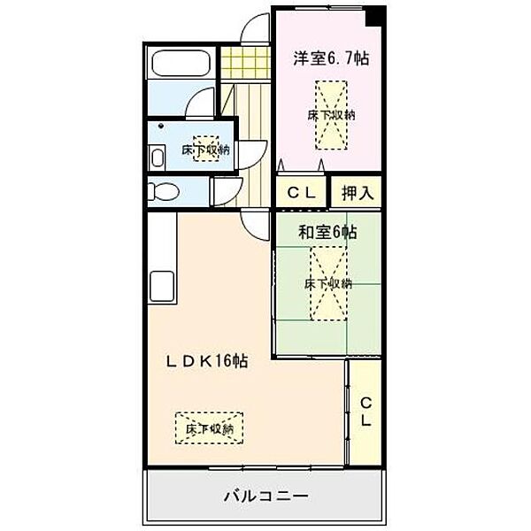 同じ建物の物件間取り写真 - ID:241004816185