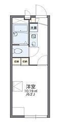 レオパレスSpruce 1Kの間取図画像