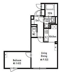 GRAN PASEO駒場東大前 3階1LDKの間取り