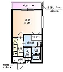 フジパレス我孫子前III番館 2階
