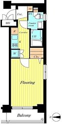 アプレシティ浮間舟渡 1Kの間取図画像