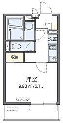 フロレゾン立川 1Kの間取図画像