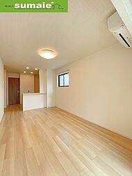 JR和歌山線 布施屋駅 3.6kmの賃貸アパート 1階1LDKのリビング/ダイニング