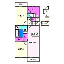 パルクエストIII 2階