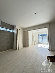 JR片町線(学研都市線) 忍ケ丘駅 徒歩10分の賃貸アパート 2階1LDKのリビング/ダイニング