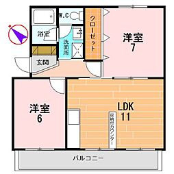 石原坂ハイツ 1階