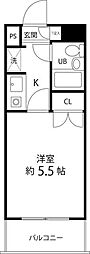 間取図画像 1K