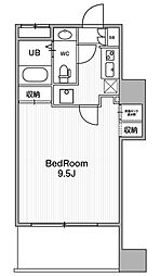 URBANFLATSIkebukuroPremium 1Kの間取図画像