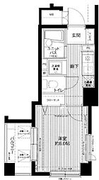 メインステージ護国寺II 8階1Kの間取り