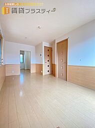 JR総武線 西船橋駅 徒歩10分の賃貸アパート 3階1LDKのリビング/ダイニング