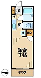 間取図画像 1K