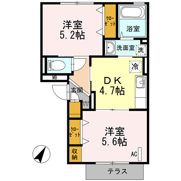 画像2:間取図