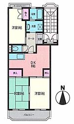 クレール横山 2階