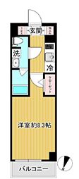 SHOKENレジデンス高島平1 1Kの間取図画像