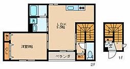 メゾンラフィネ 1LDKの間取図画像