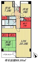 JR総武線 下総中山駅 徒歩8分