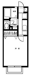 ロワジール枡形2号館 1Kの間取図画像