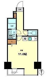 アクセス淀橋 ワンルームの間取図画像