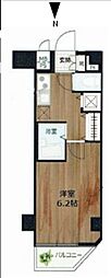 RADIA滝野川 1Kの間取図画像