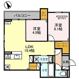 エトワールK 2階