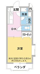 間取図画像 1DK