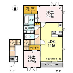 セントフィールド 2階/203