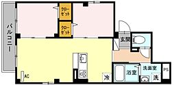 ホワイトエスト 2LDKの間取図画像