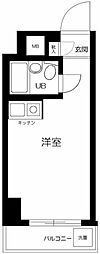 スカイコート渋谷 ワンルームの間取図画像