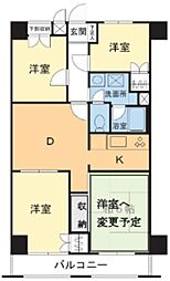 フォレストマンション武蔵浦和 2階4DKの間取り