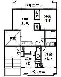 厚木国際飯山レジデンス 2階