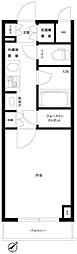 ルーブル浜松町 1Kの間取図画像