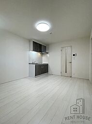 南海線 泉大津駅 徒歩7分の賃貸アパート 3階1LDKのリビング/ダイニング