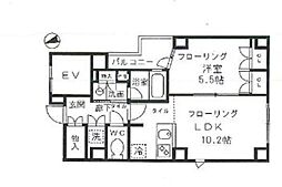 KINOKUNIYA Sugar Residence 8階1LDKの間取り