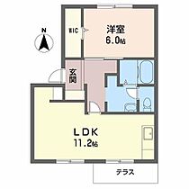 セレーノ雲梯 B101 ｜ 奈良県橿原市雲梯町895-2（賃貸アパート1LDK・1階・43.00㎡） その2